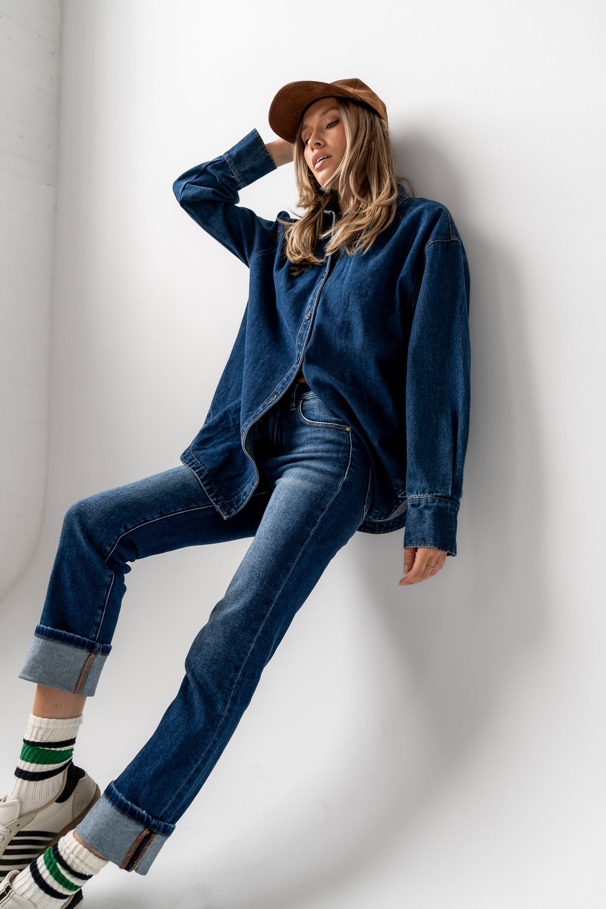 Elliot Cuffed Straight Leg Jeans - FINAL SALE