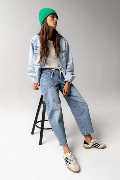 Sunnie Barrel Jeans - FINAL SALE