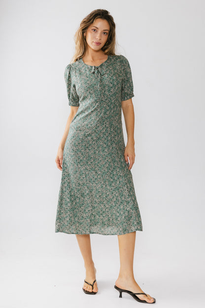 Kelsey Floral Midi Dess