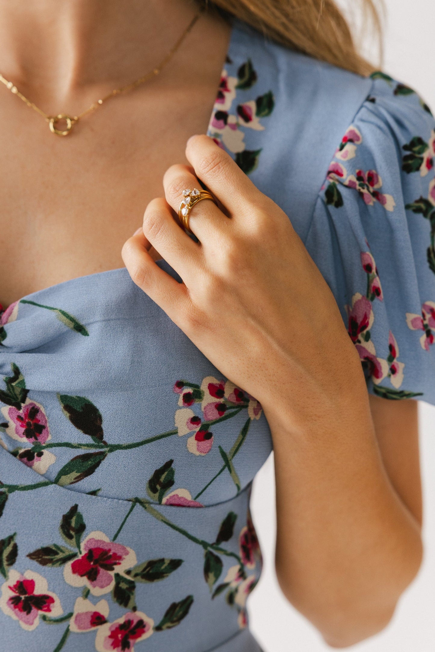 Aspen Necklace in Gold
