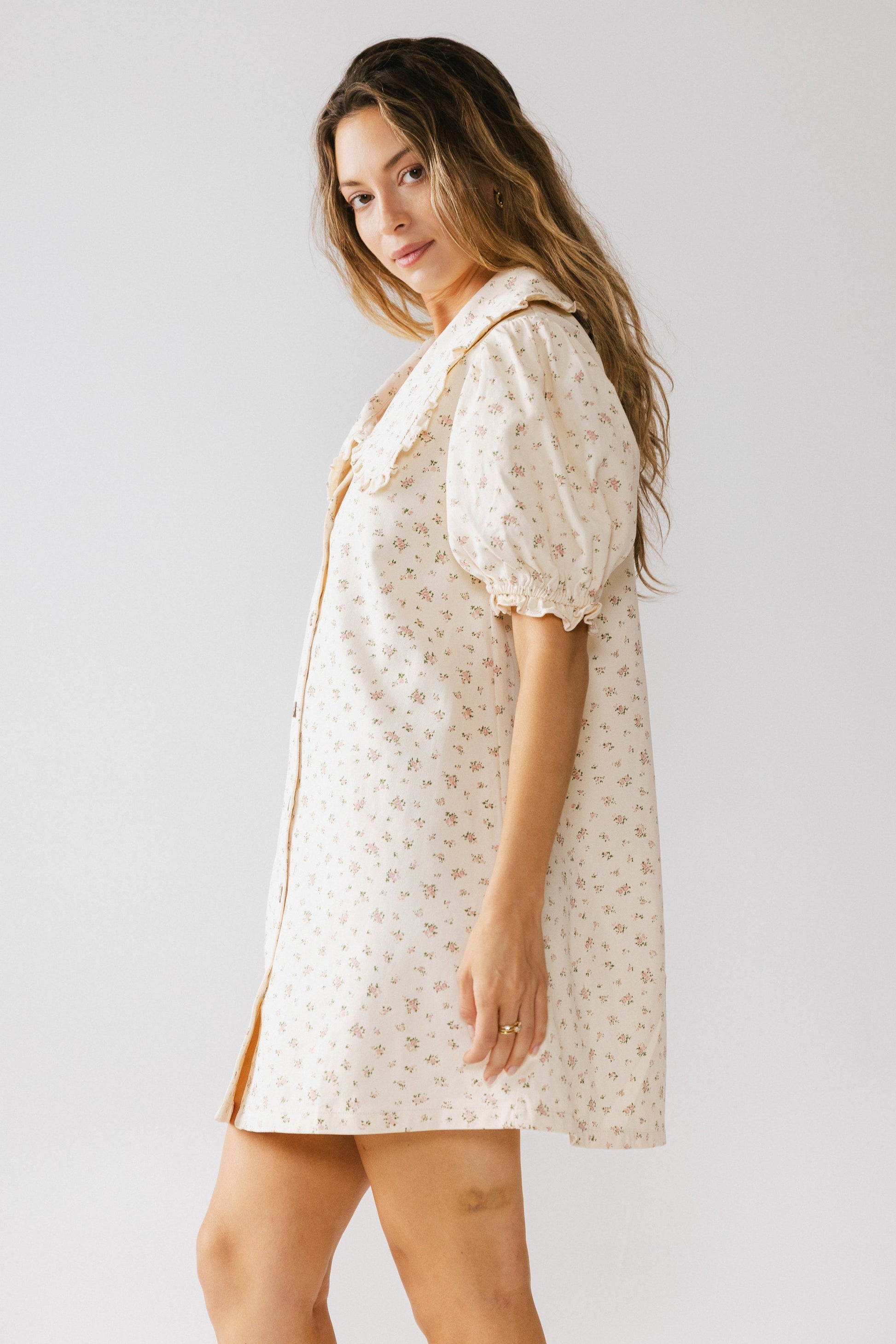 Madison Floral Baby Doll Dress - FINAL SALE