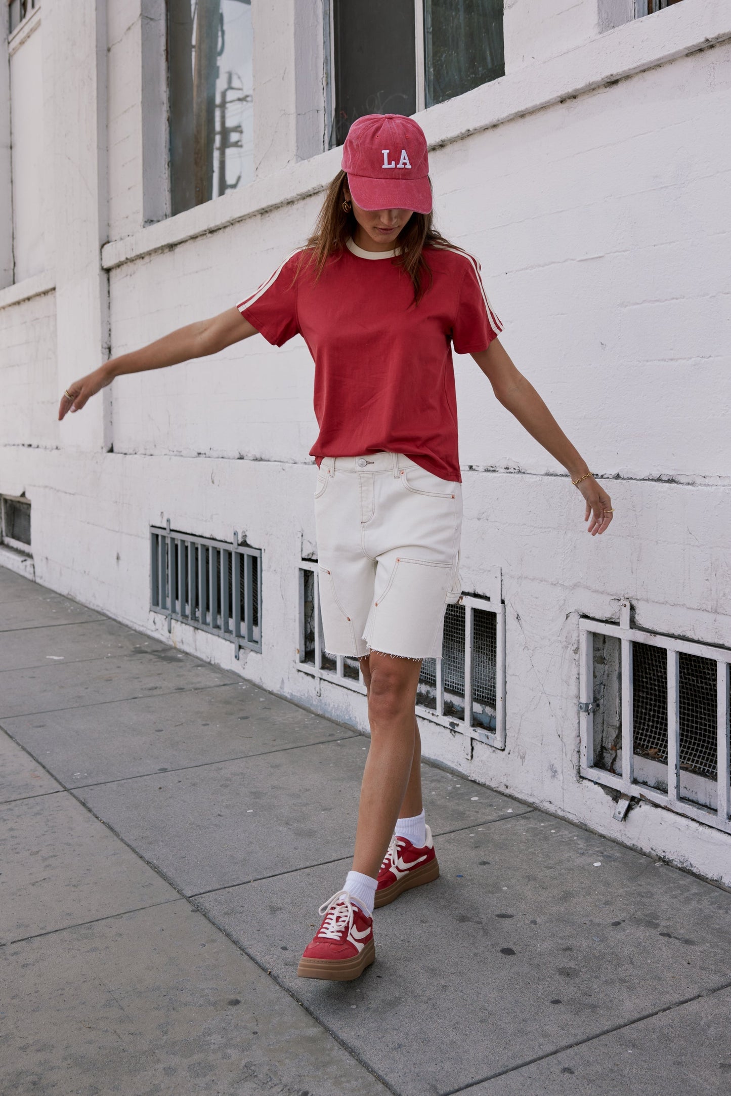 All Star Striped Tee - FINAL SALE