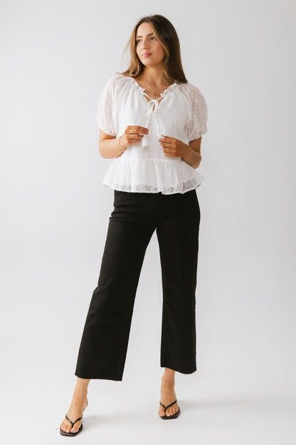 Jenny Cropped Wide Leg Jeans - FINAL SALE