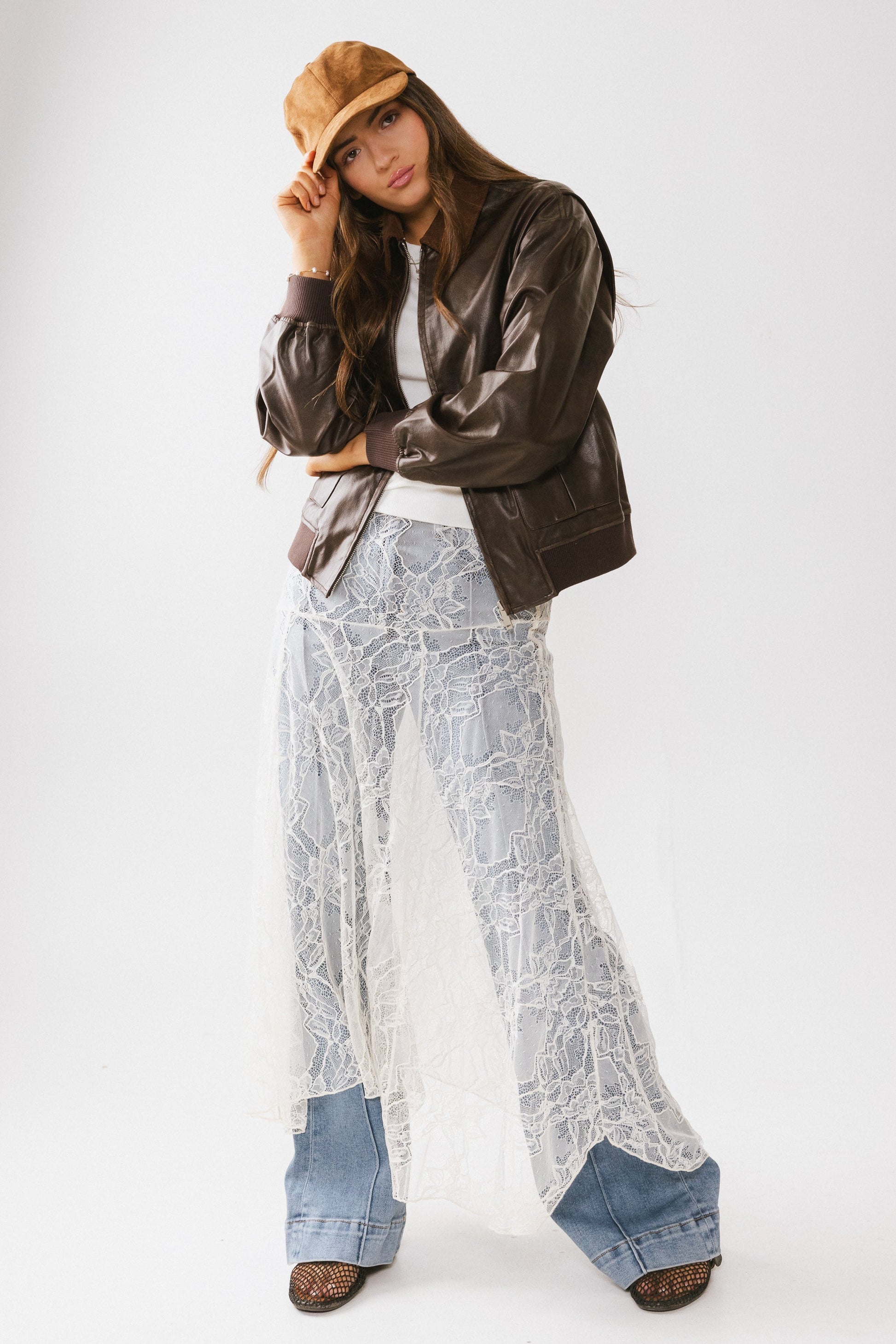 Siena Vegan Leather Jacket - FINAL SALE