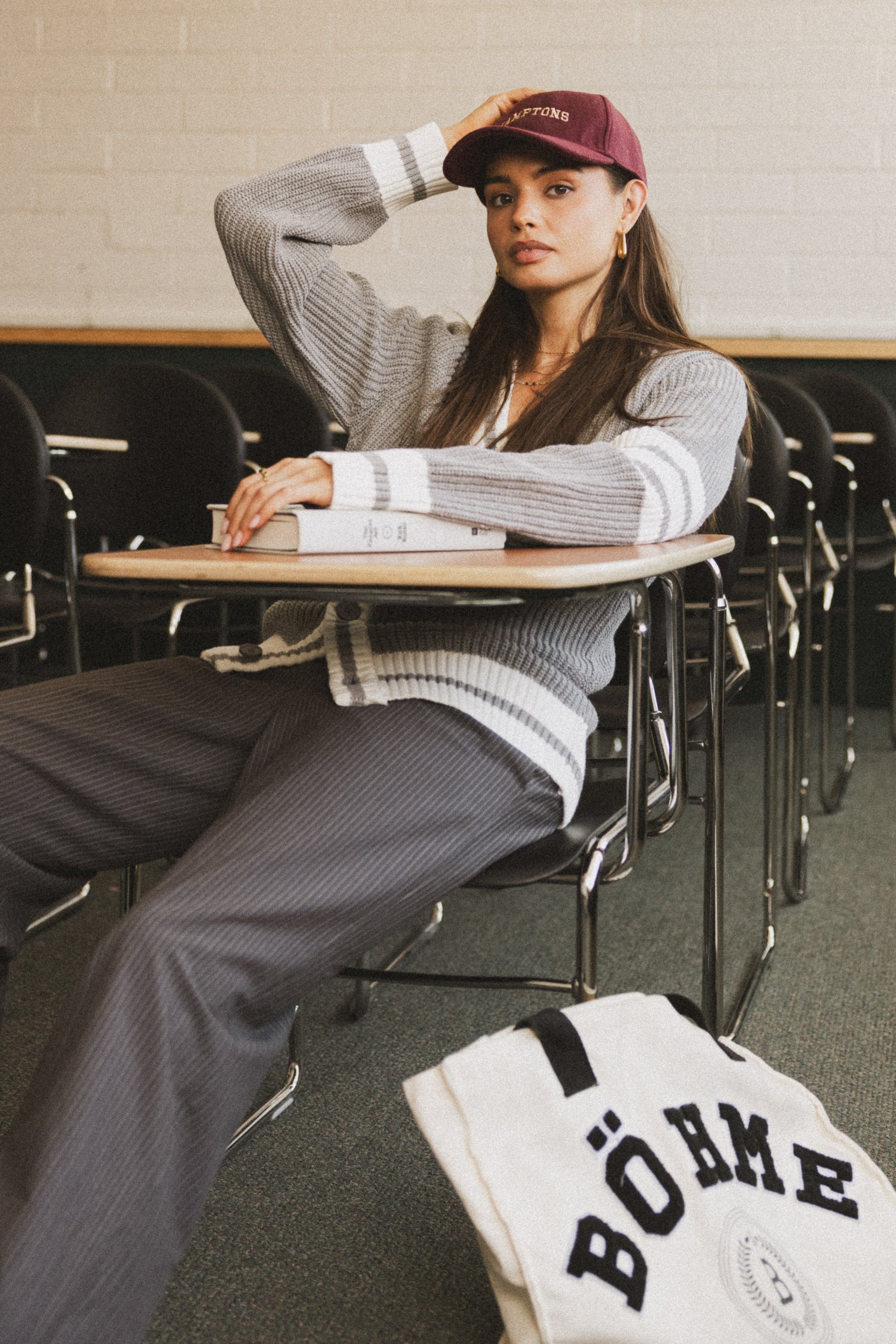 Aurelia Knit Cardigan in Grey - FINAL SALE