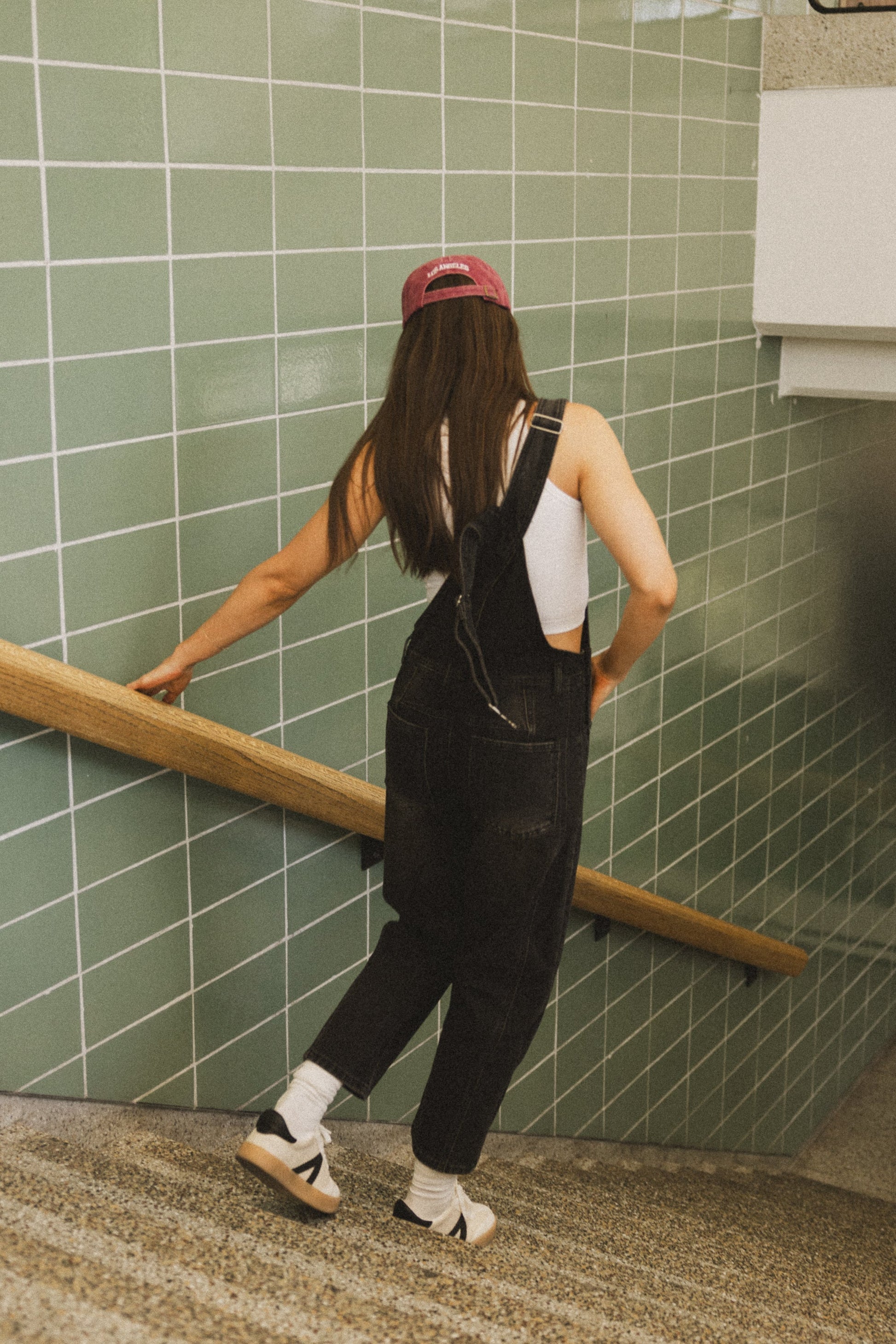 Tansy Denim Overalls in Black - FINAL SALE