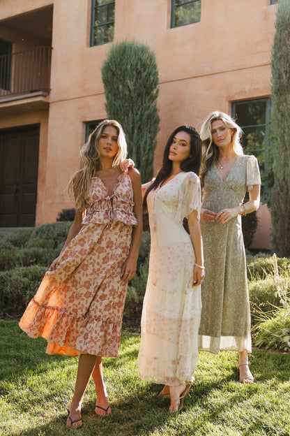Francis Floral Midi Dress - FINAL SALE