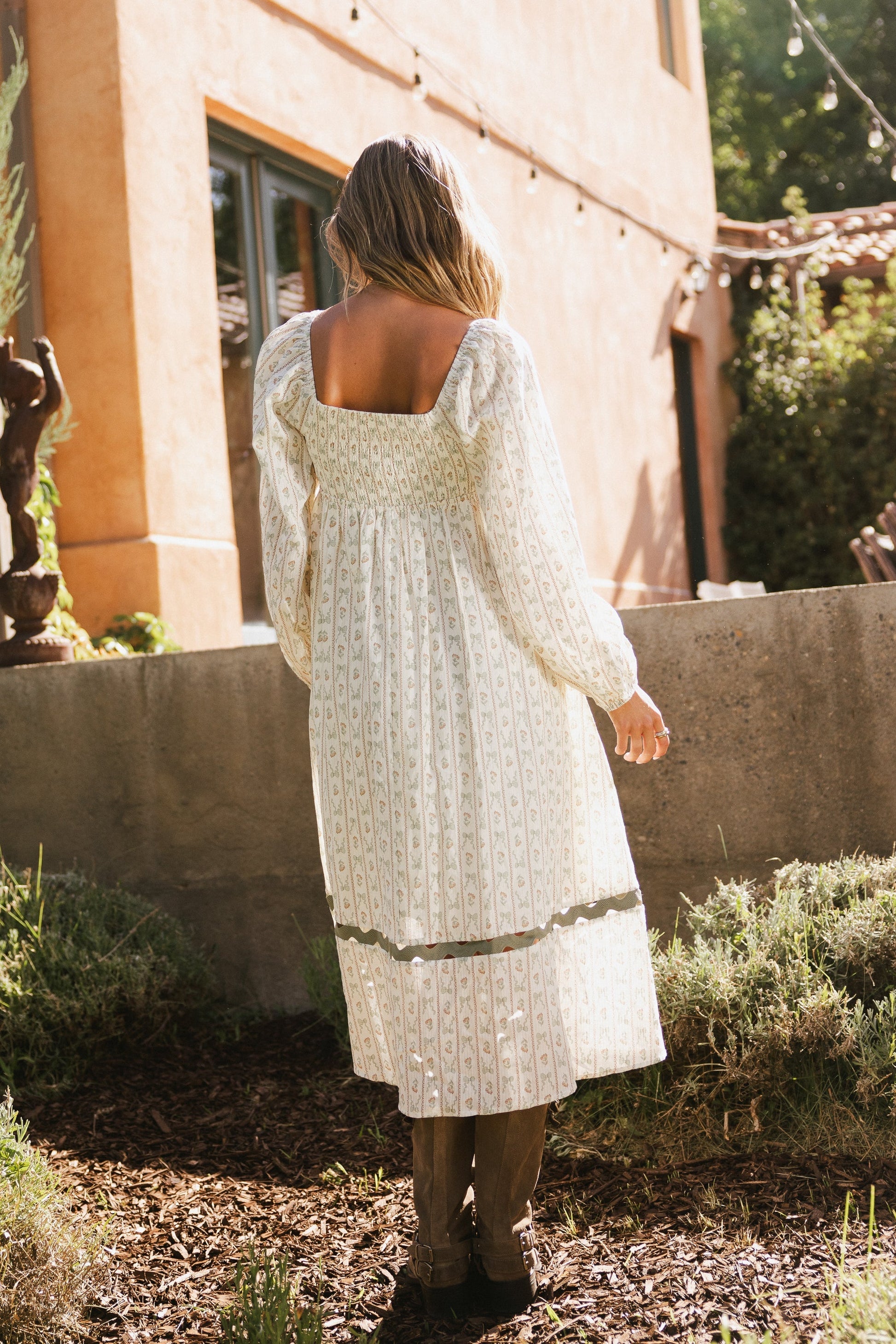 Mylo Bow Midi Dress - FINAL SALE