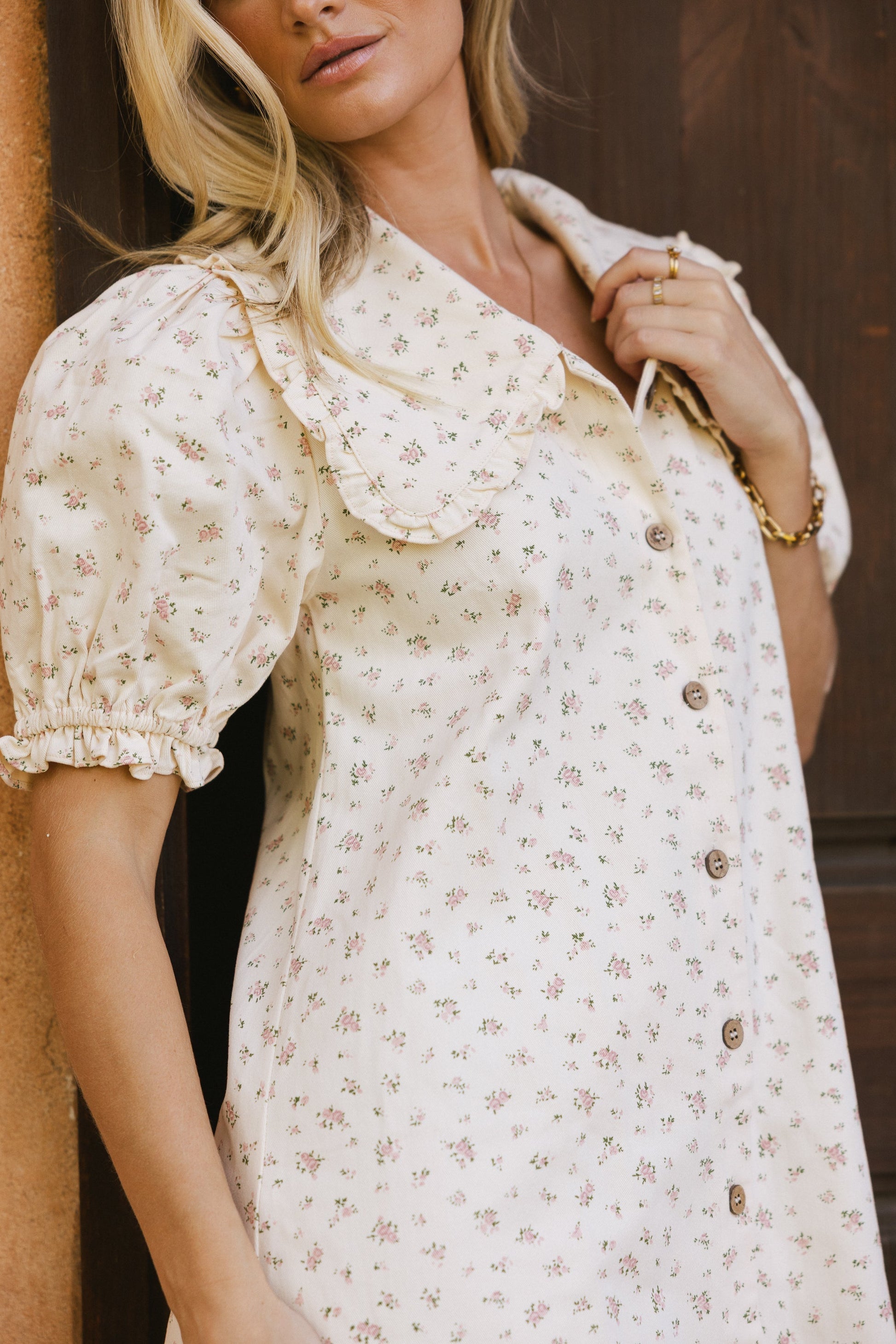 Madison Floral Baby Doll Dress - FINAL SALE