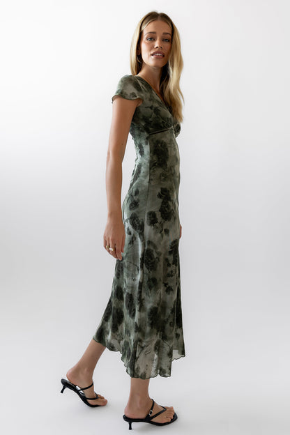 Neo Mesh Maxi Dress