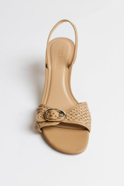 Steve Madden Henrietta Raffia Heel - FINAL SALE