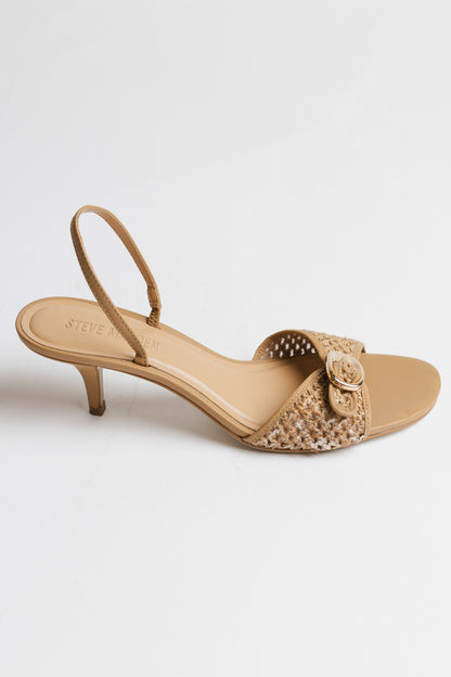 Steve Madden Henrietta Raffia Heel - FINAL SALE