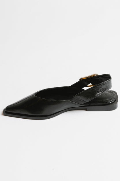 Steve Madden Shay Slingback Flats in Black