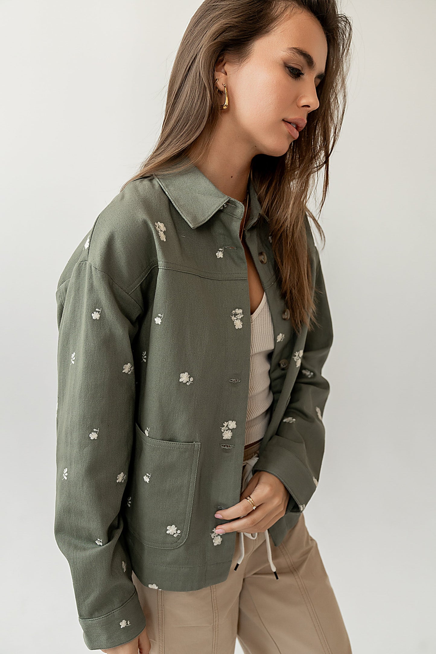Skyler Embroidered Jacket - FINAL SALE