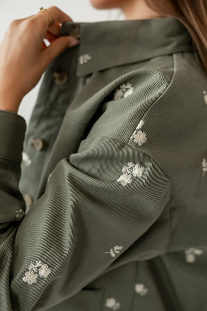 Skyler Embroidered Jacket - FINAL SALE