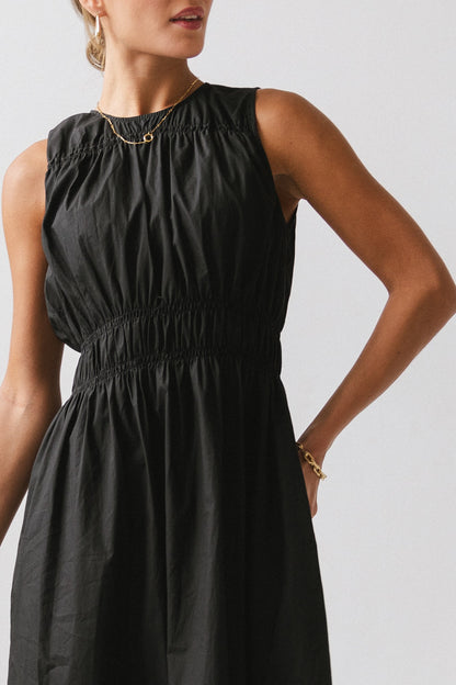 Carmina Tiered Dress in Black - FINAL SALE