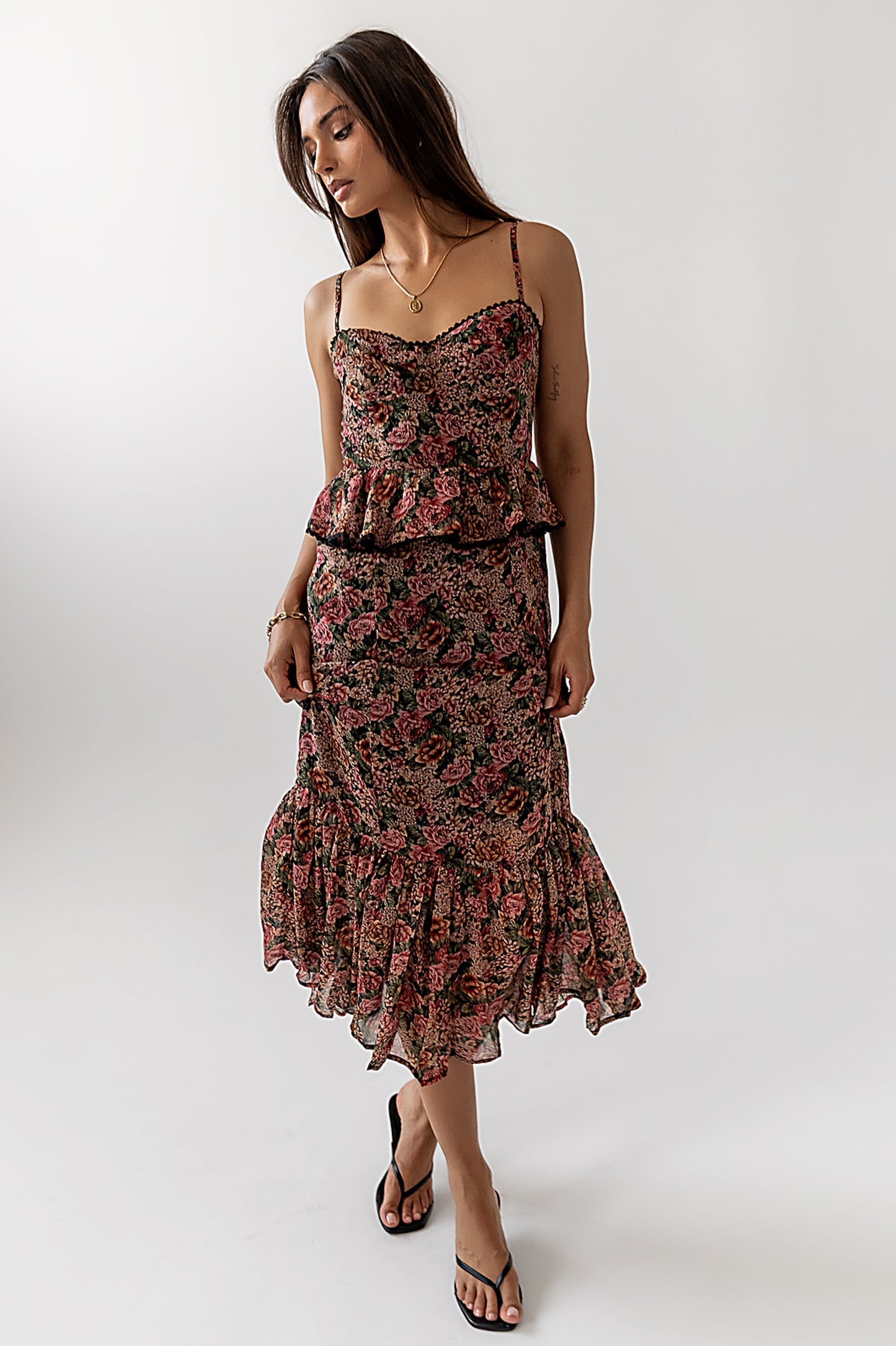 Jennie Floral Midi Dress - FINAL SALE