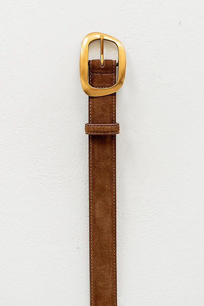 Jonas Asymmetrical Belt in Cognac