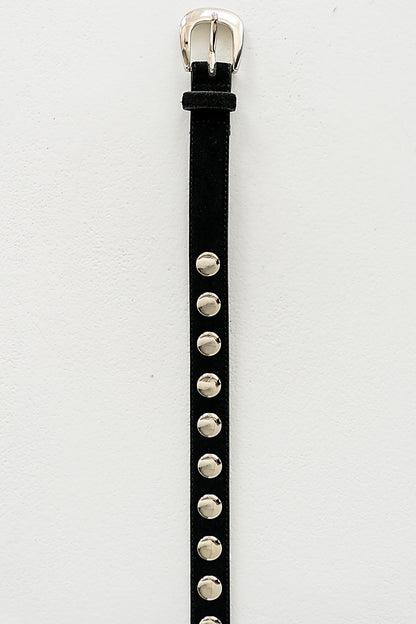 Lilah Studded Belt in Black