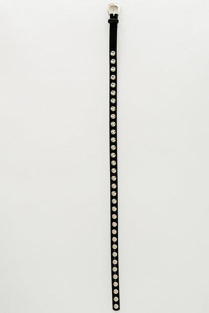 Lilah Studded Belt in Black