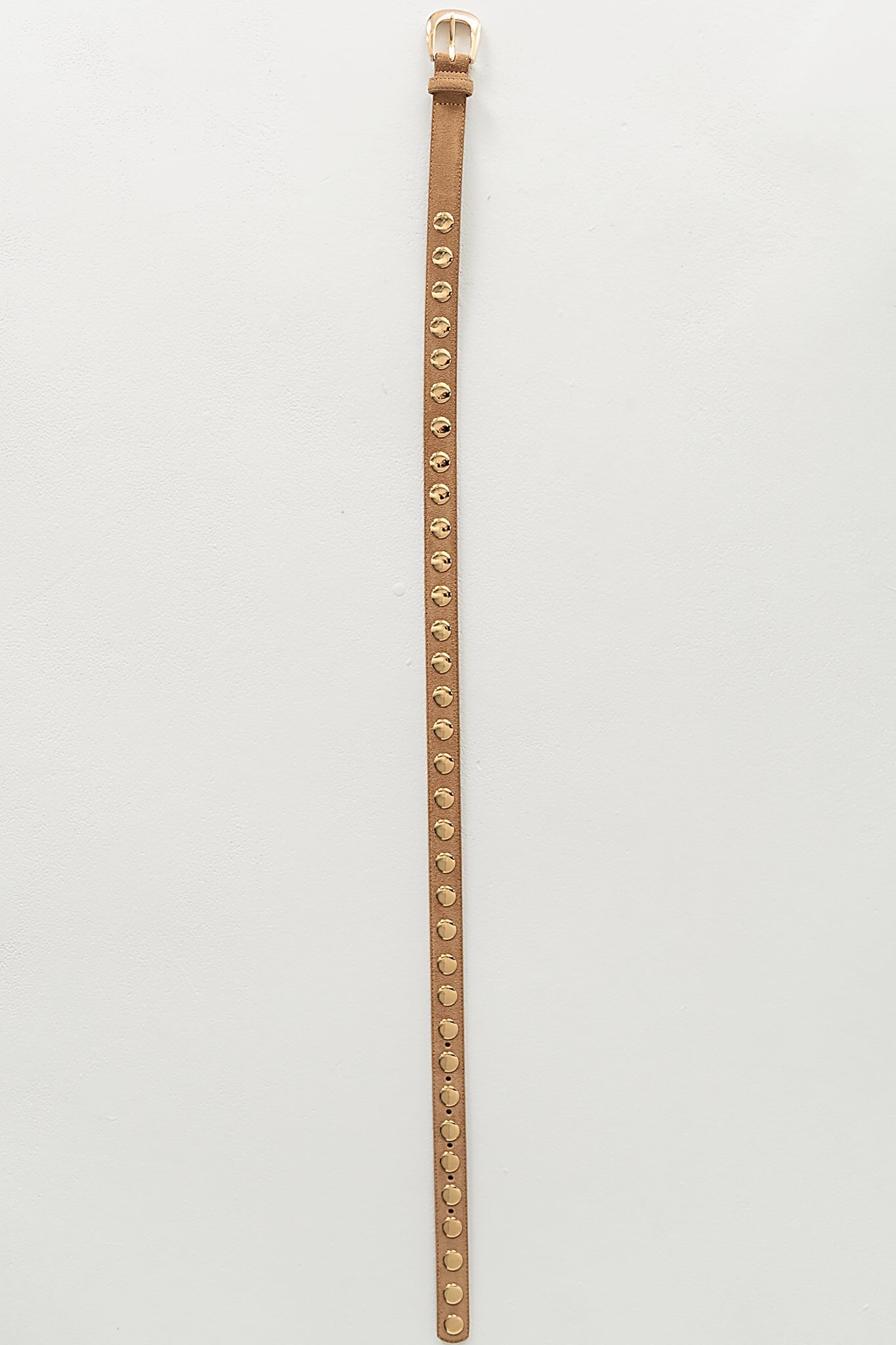 Lilah Studded Belt in Camel