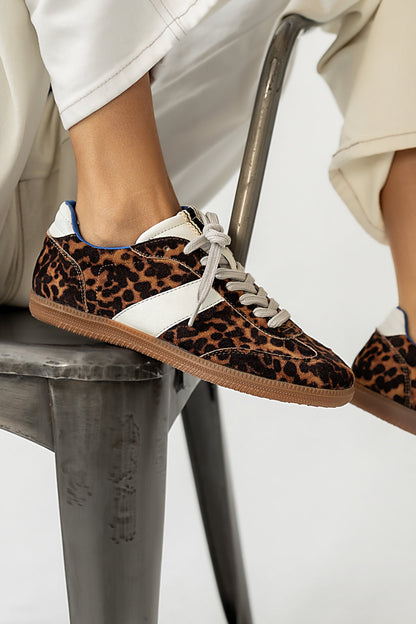 Sydney Leopard Print Sneaker