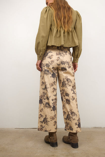 Iris Floral Wide Leg Pants - FINAL SALE