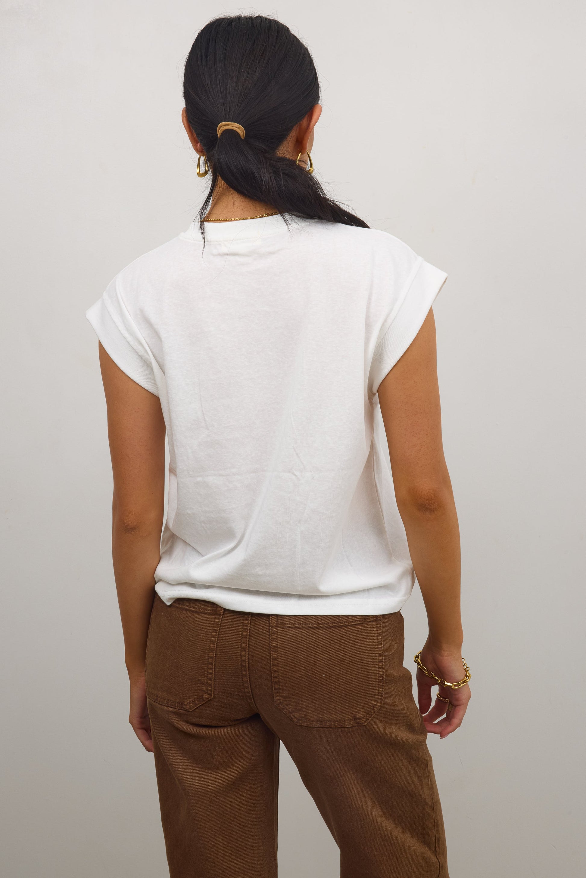 Arlo Top in White - FINAL SALE