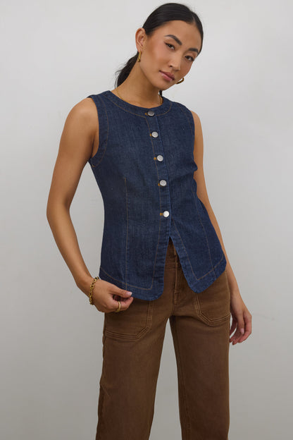 Jenny Denim Vest