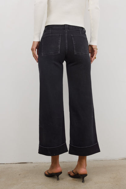 Kayden Cuffed Wide Leg Jeans - FINAL SALE