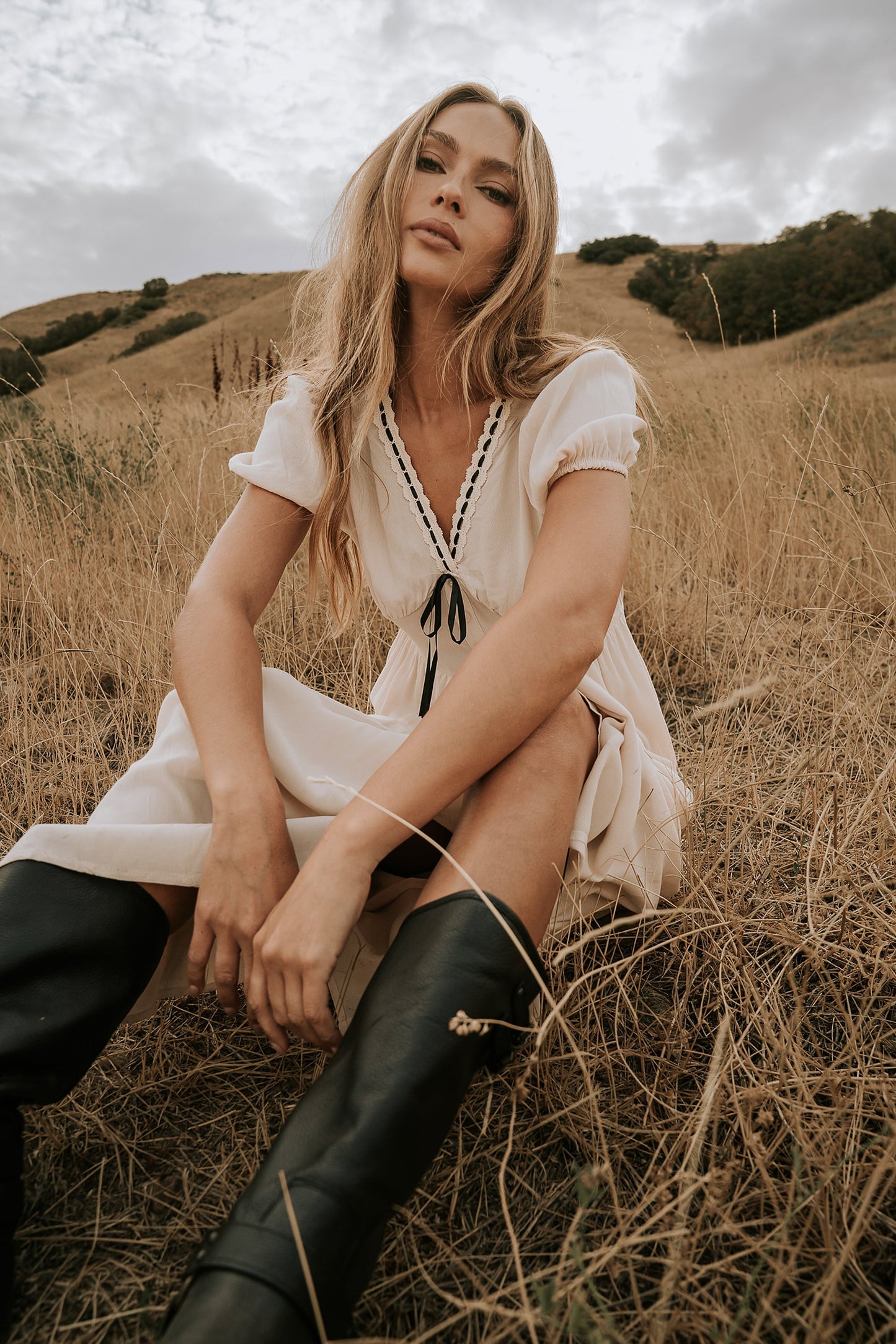 Kaydence Maxi Dress in Cream - FINAL SALE