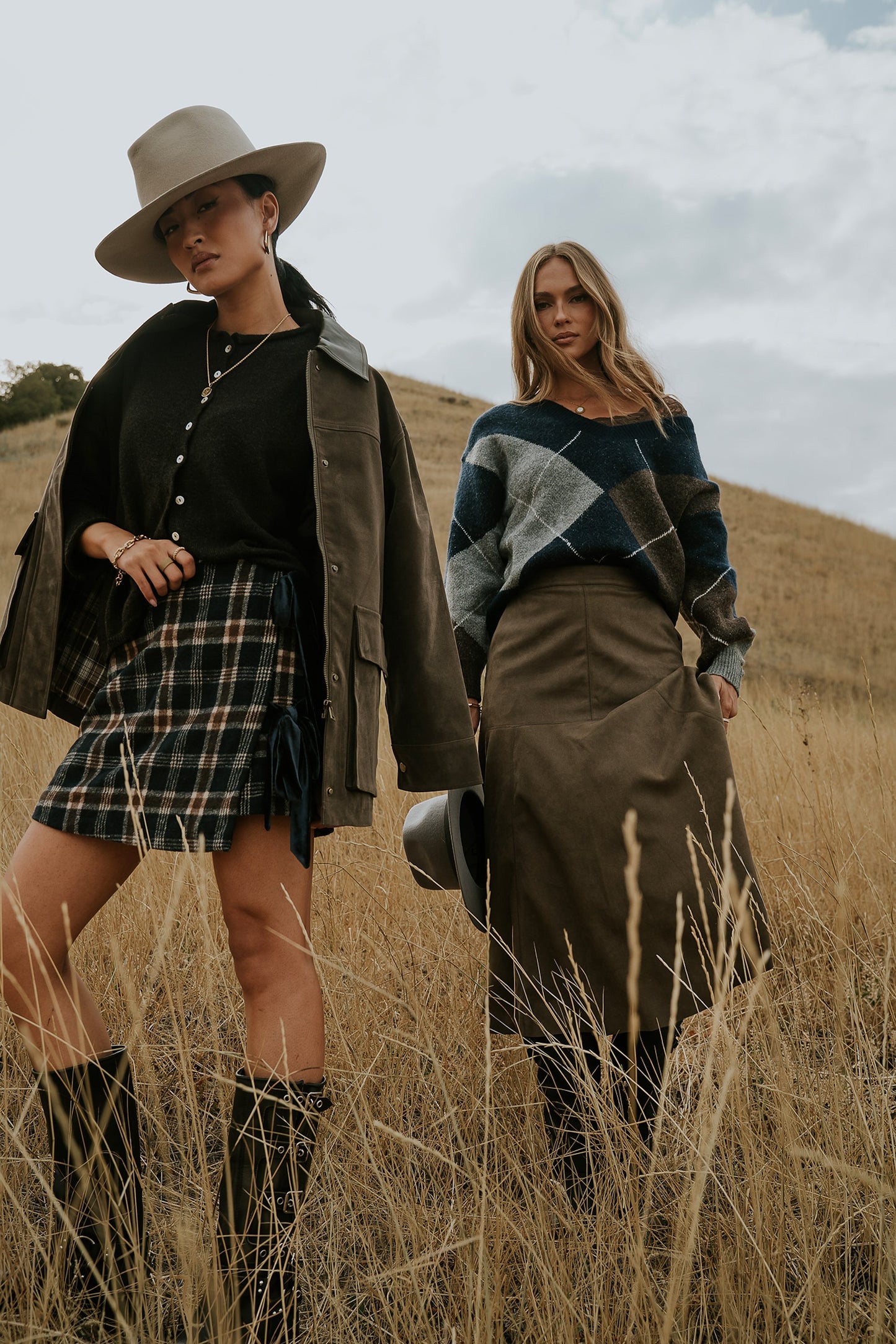 Haven Plaid Mini Skort - FINAL SALE