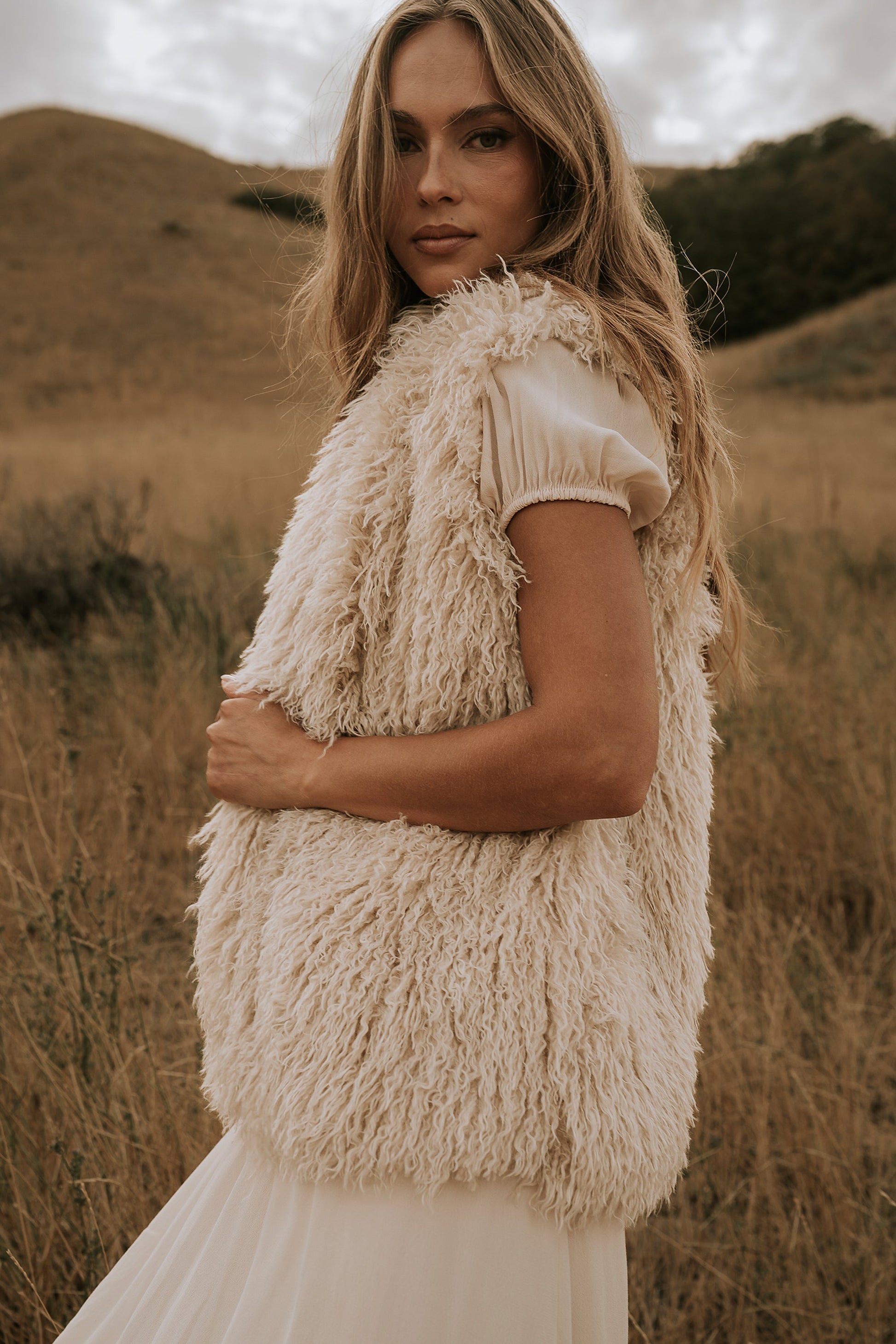 Kassie Faux Fur Vest