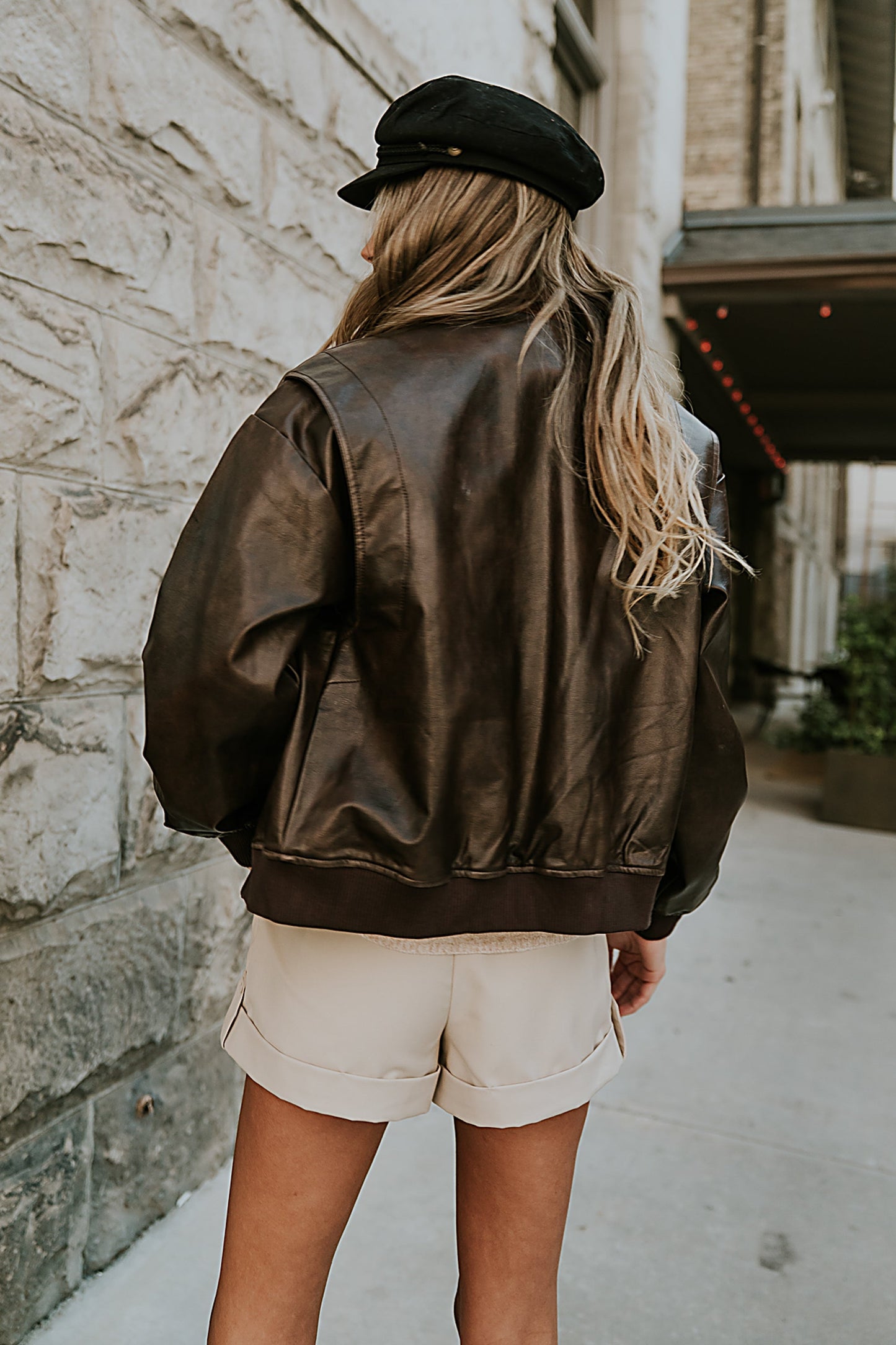 Siena Vegan Leather Jacket - FINAL SALE
