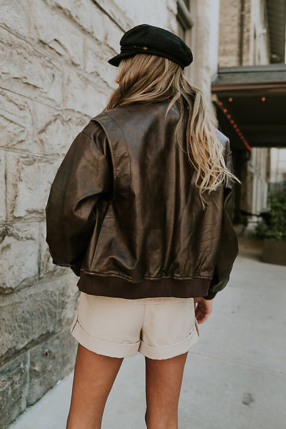 Siena Vegan Leather Jacket - FINAL SALE