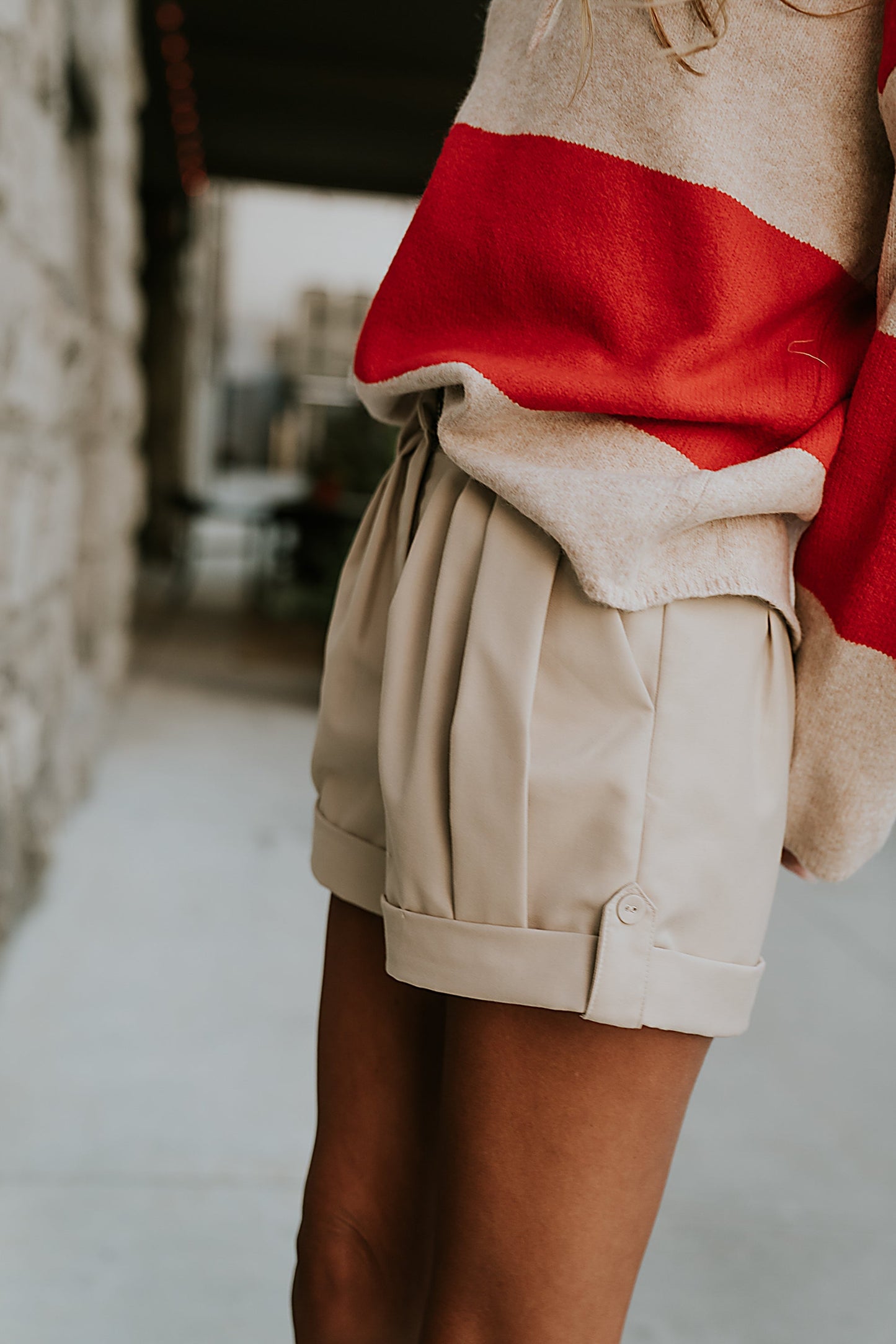Kyrie Pleated Shorts - FINAL SALE
