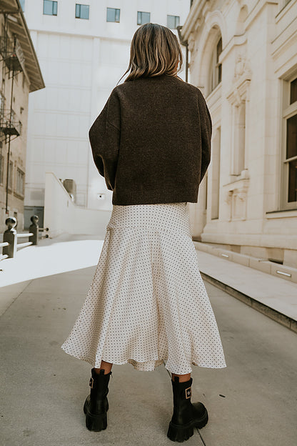 Everly Satin Midi Skirt - FINAL SALE