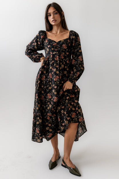 Michelle Floral Maxi Dress - FINAL SALE