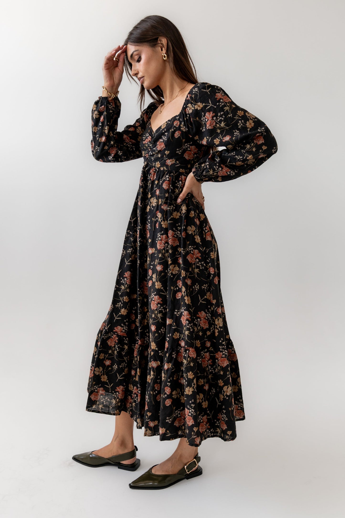 Michelle Floral Maxi Dress - FINAL SALE