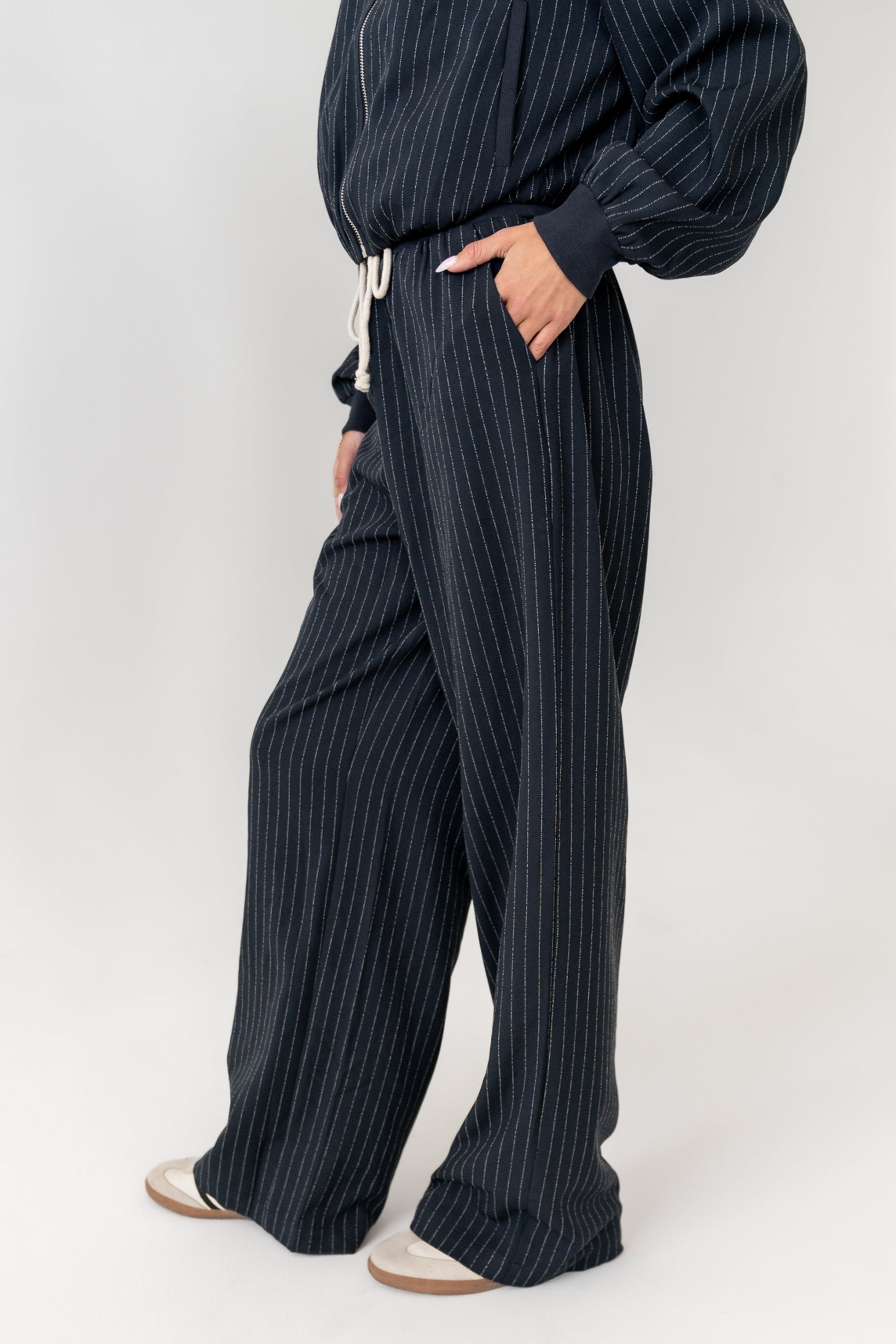 Valeria Striped Straight Leg Pants - FINAL SALE