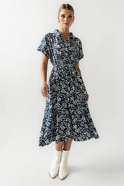 Zeke Floral Midi Dress