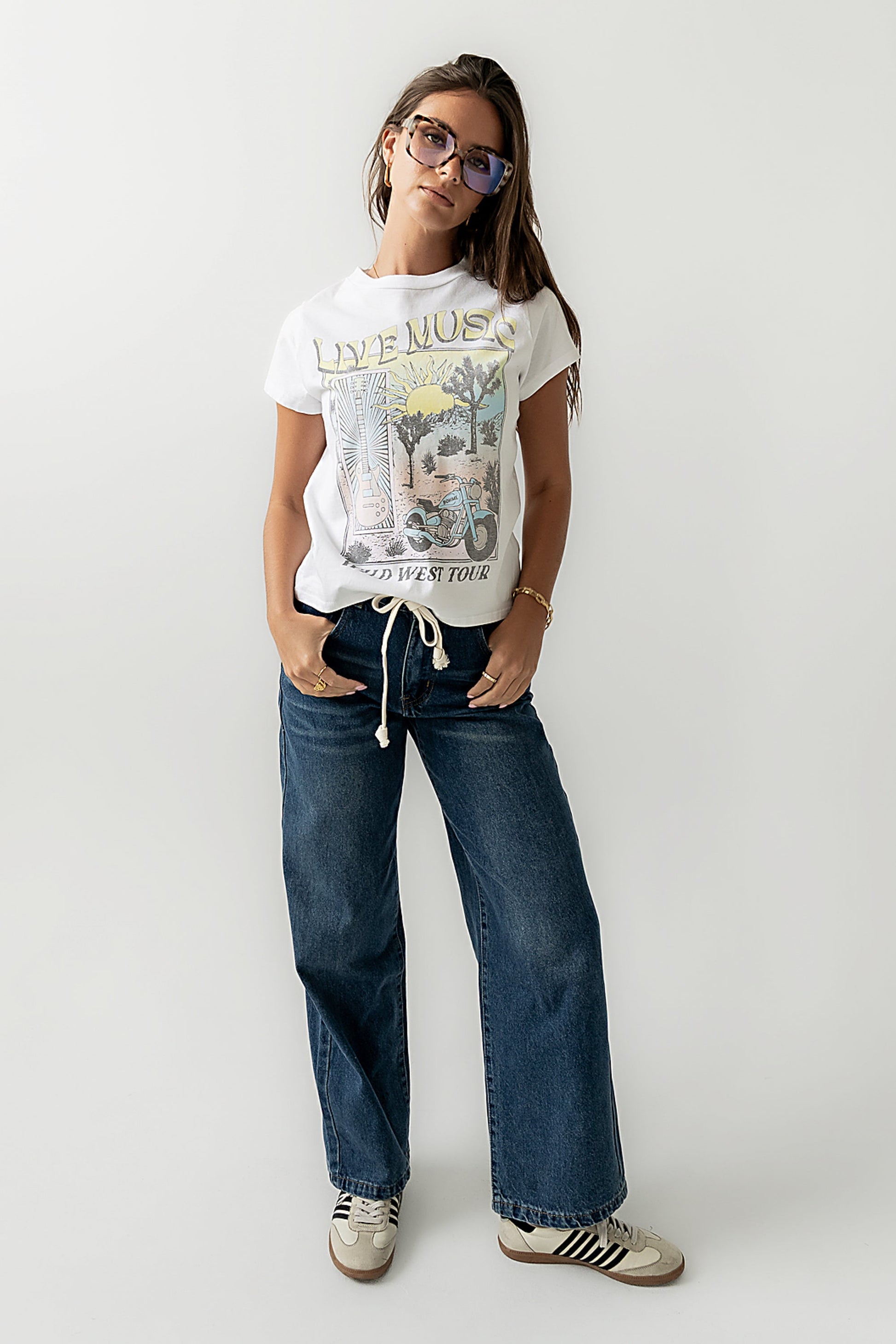 Live Music Graphic Tee - FINAL SALE