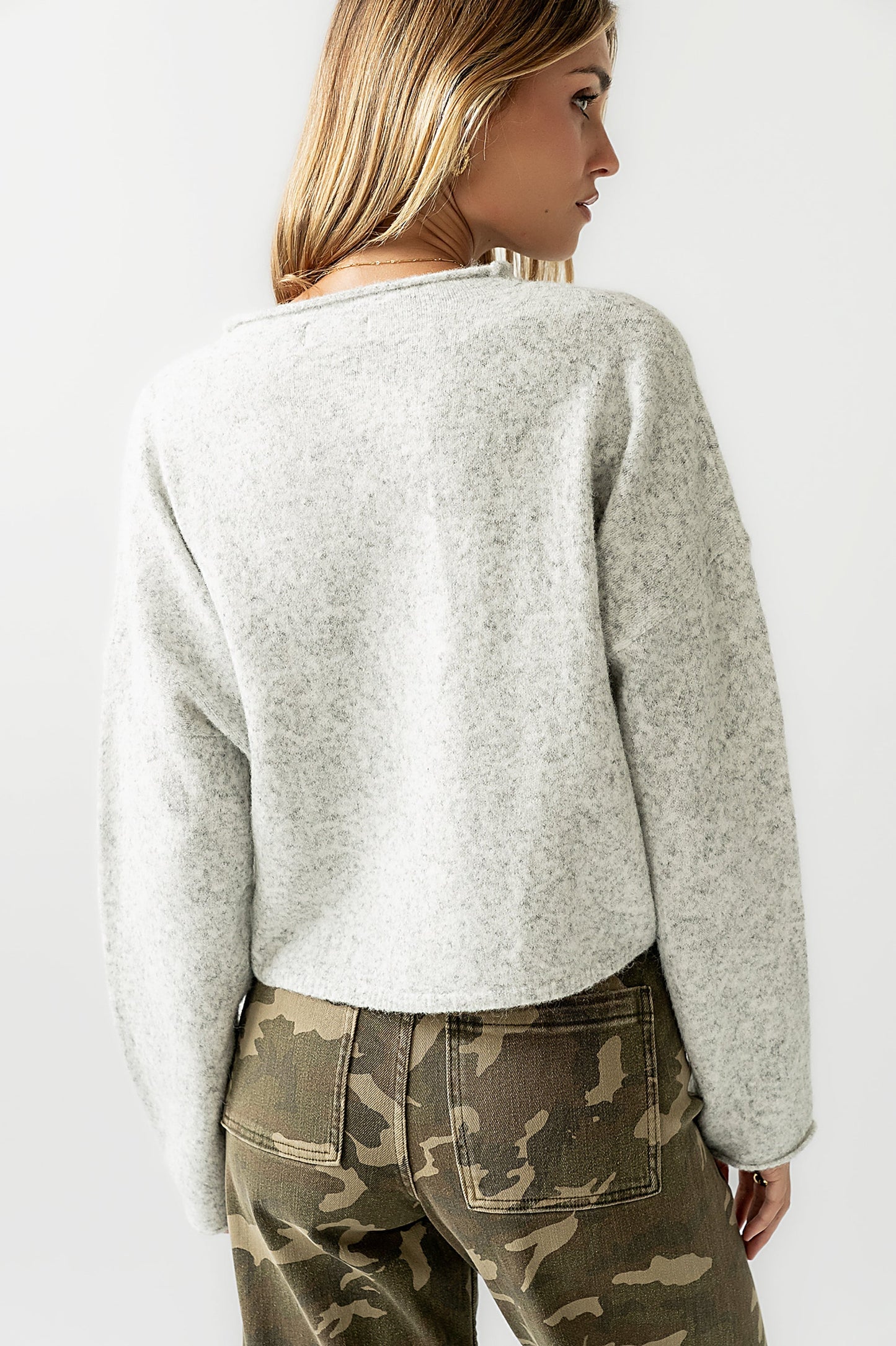 Maci Cardigan in Grey - FINAL SALE