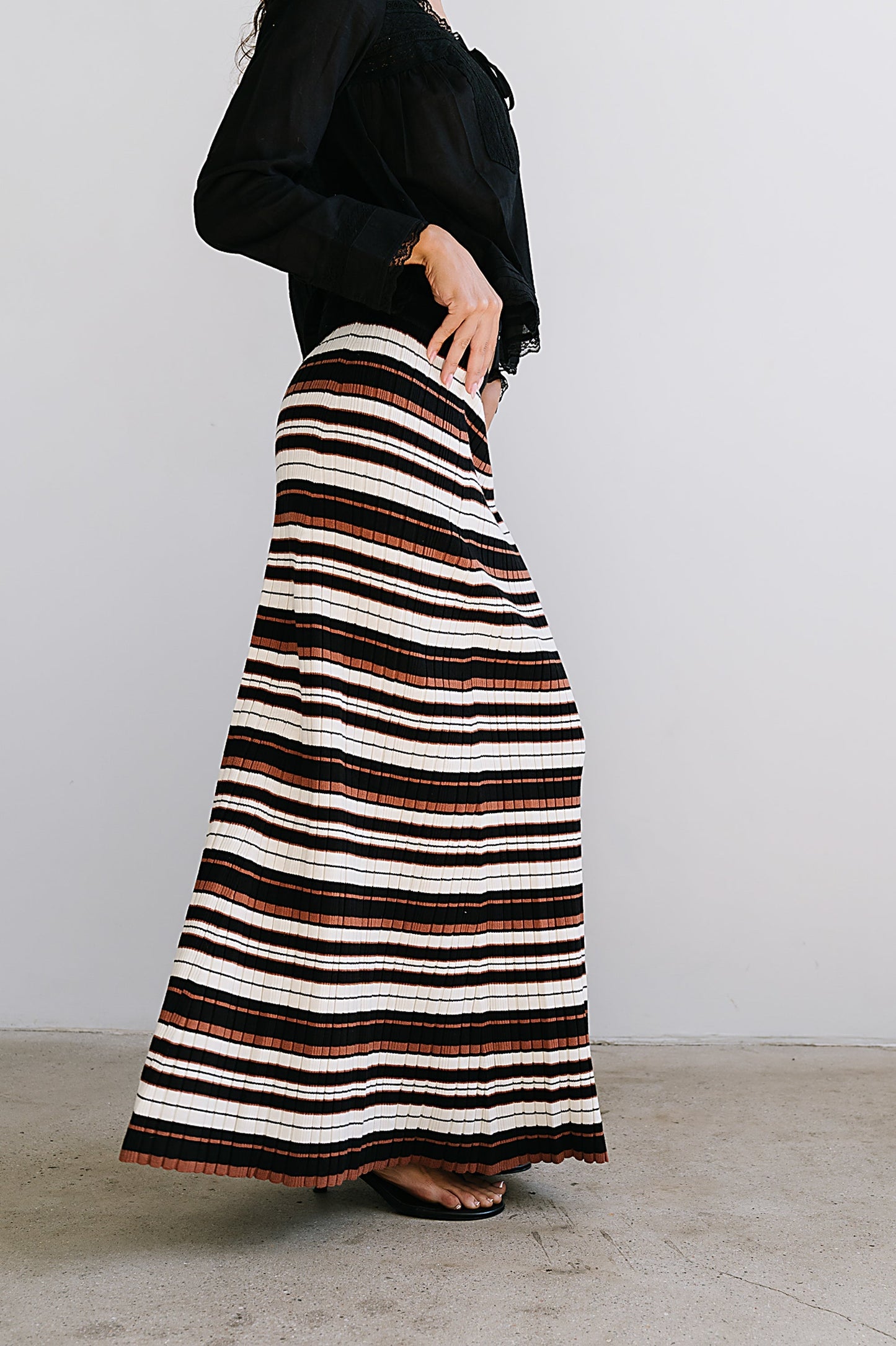 Anne Striped Maxi Skirt - FINAL SALE
