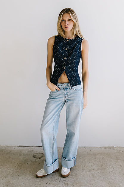 Caroline Denim Vest