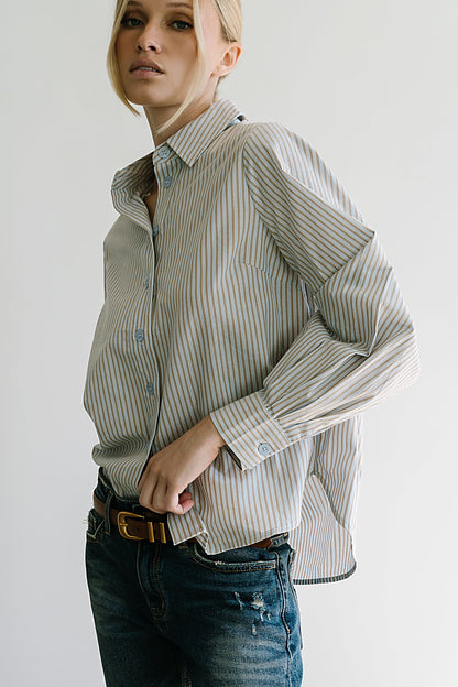 Ronnie Striped Button Up - FINAL SALE