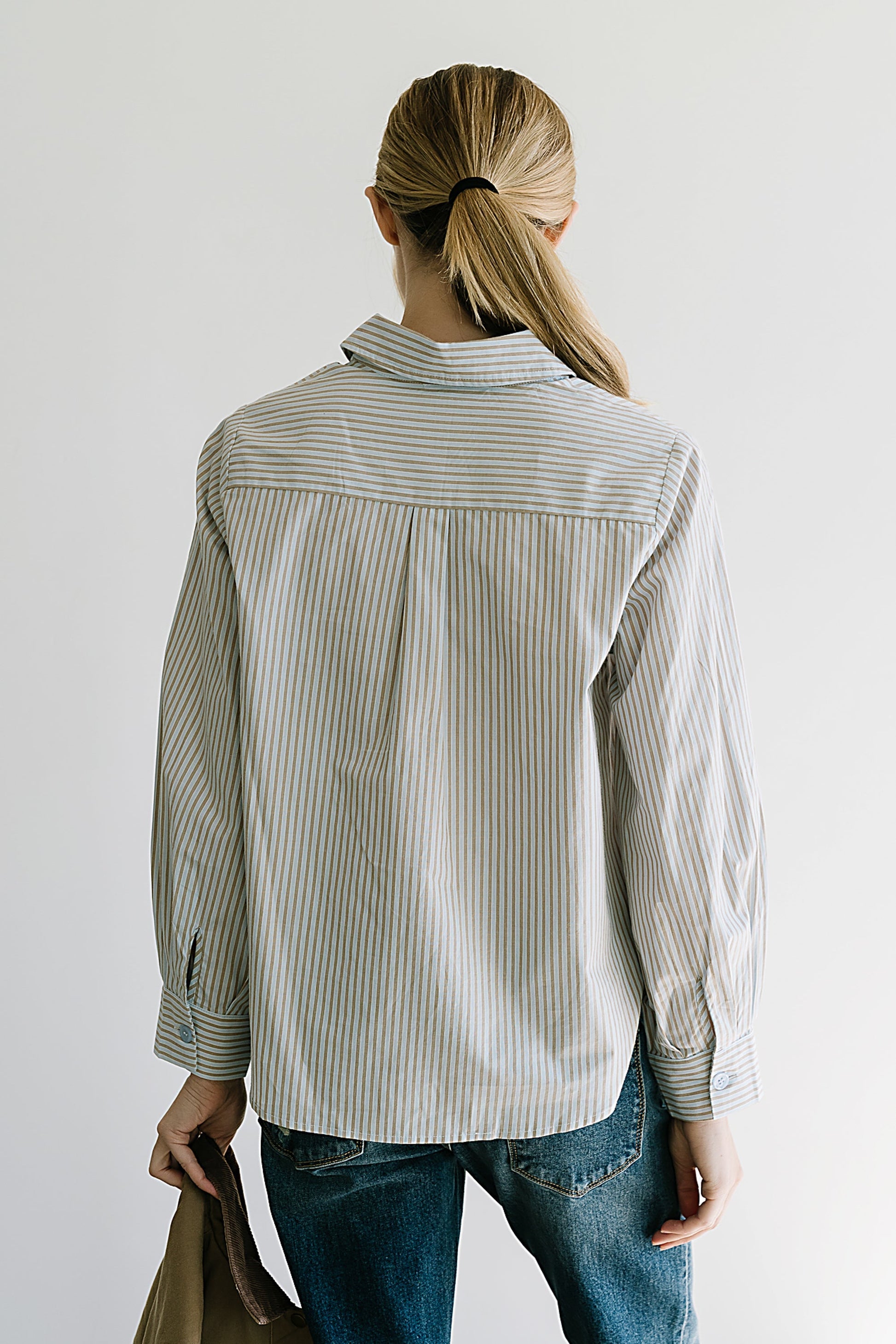 Ronnie Striped Button Up - FINAL SALE