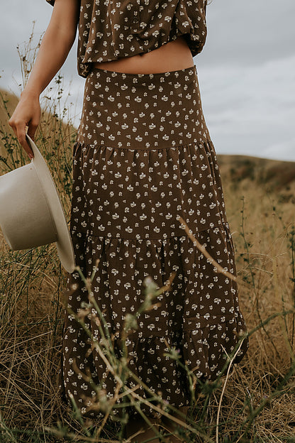 Victoria Bubble Maxi Skirt - FINAL SALE