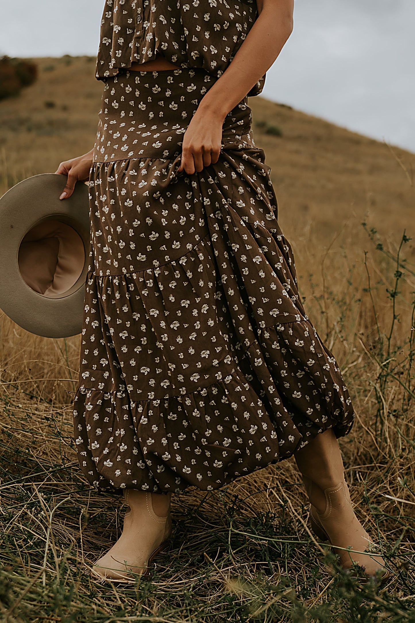 Victoria Bubble Maxi Skirt - FINAL SALE
