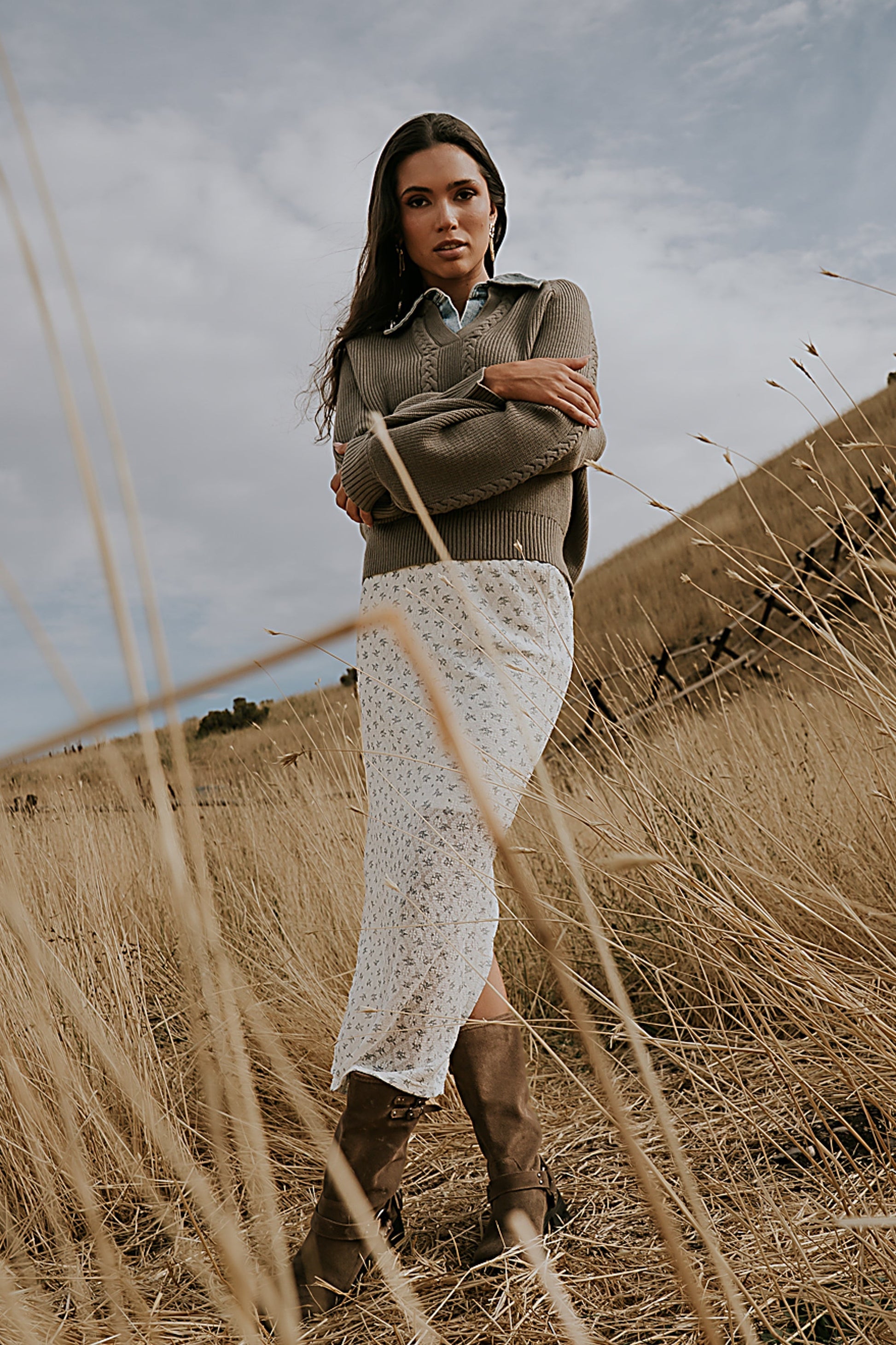 Kenyen Lace Maxi Skirt - FINAL SALE